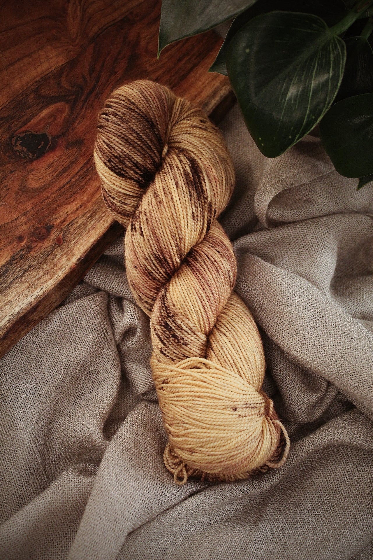 Merino sock twist - Sunflower