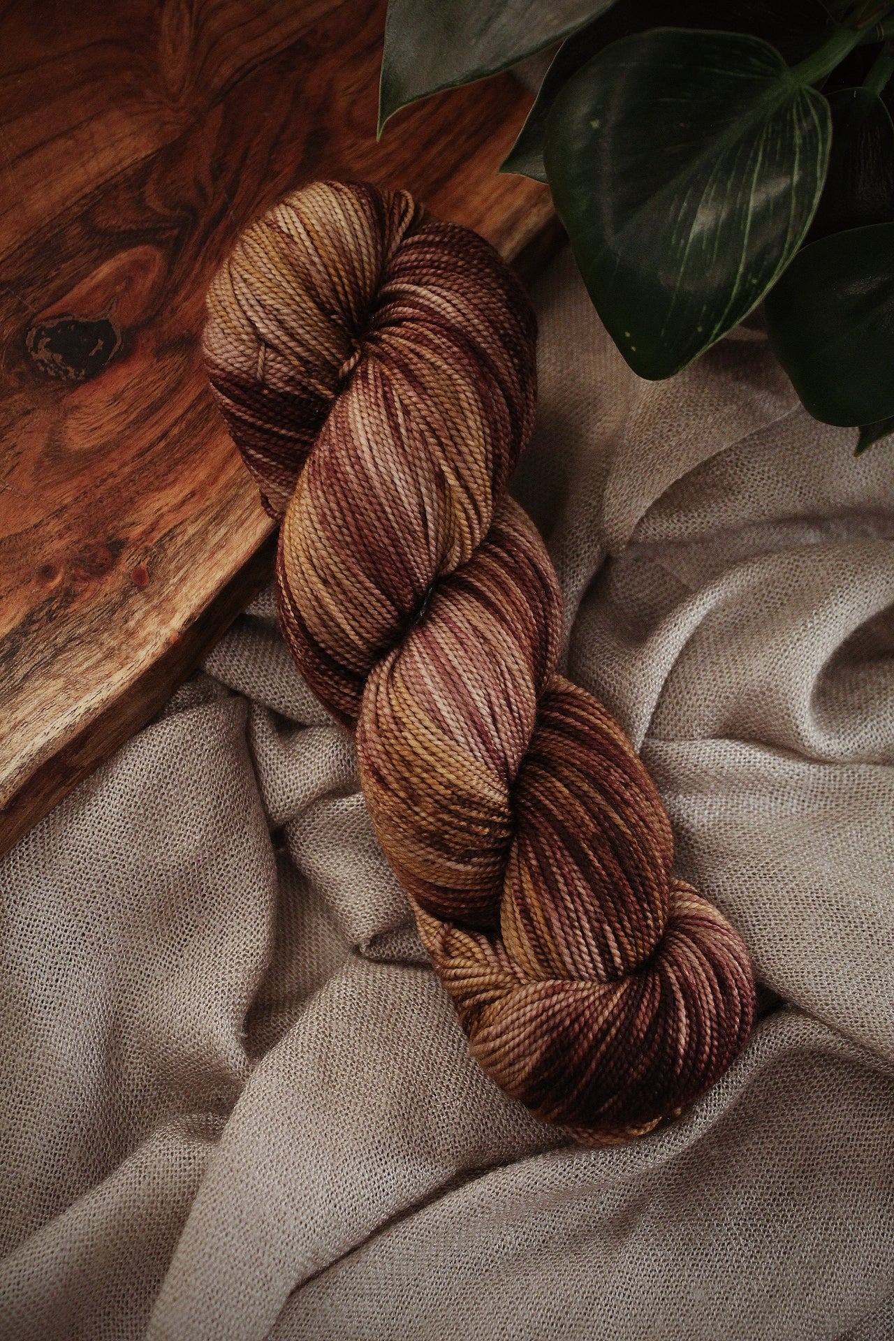 Merino sock twist - Scarlet