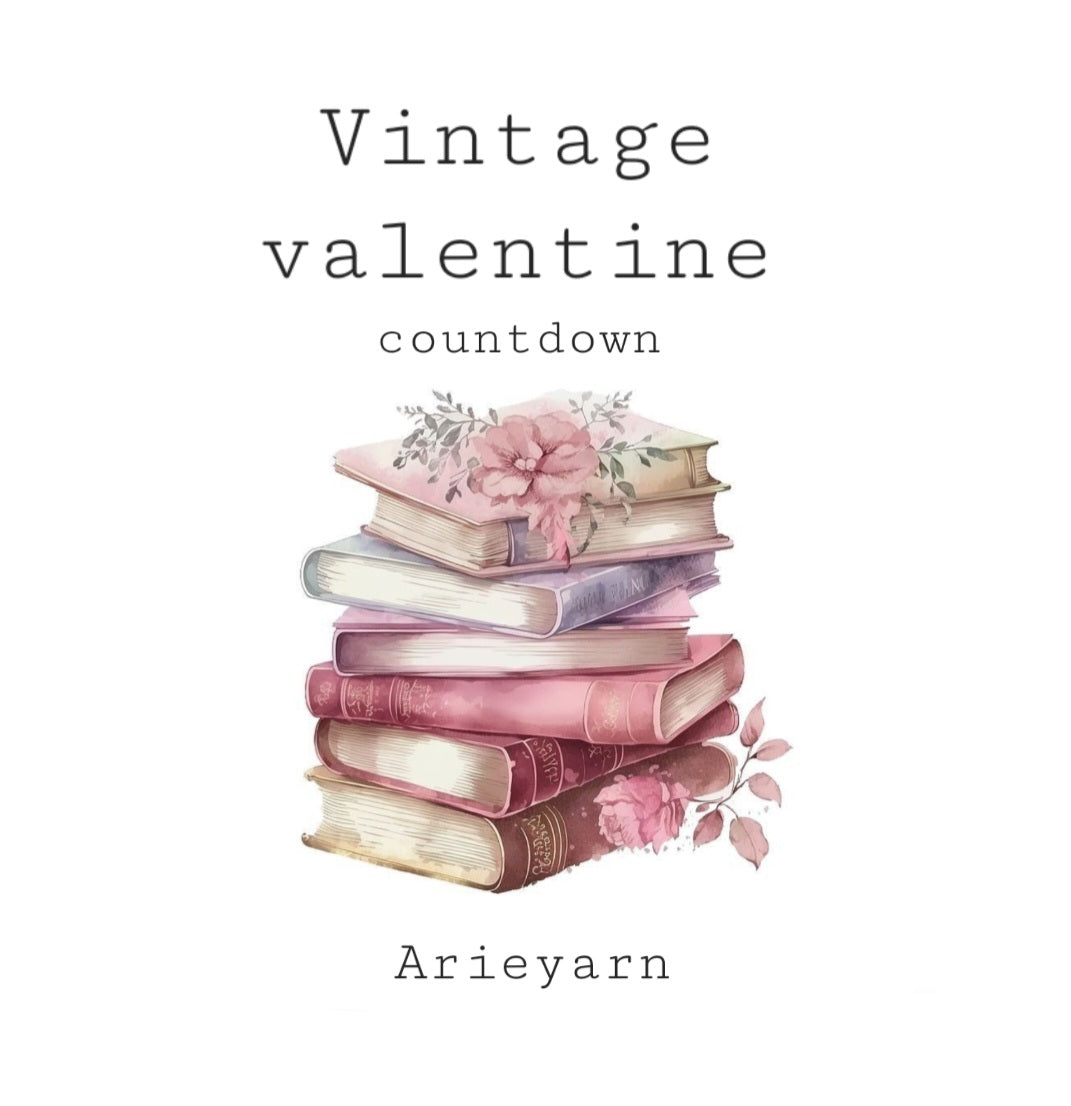 Vintage valentine countdown