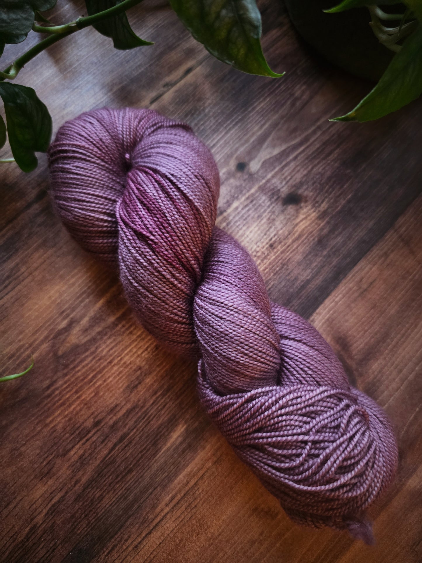 Merinosock twist - Mauve