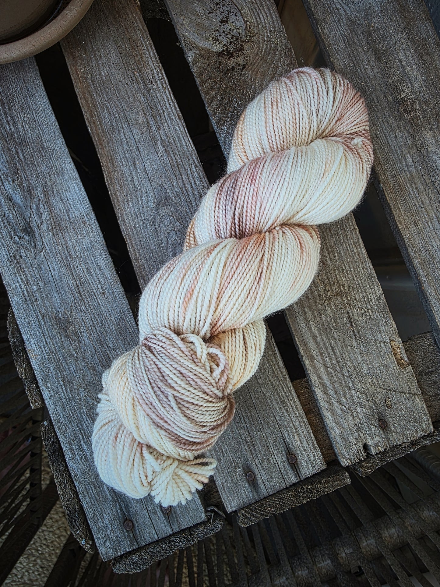 Merinosock twist - Pink aventurine