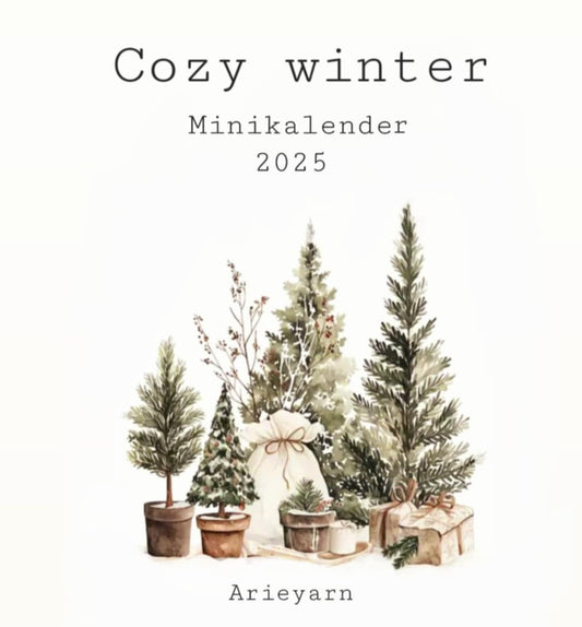 Minikalender 2025 - Cozy winter