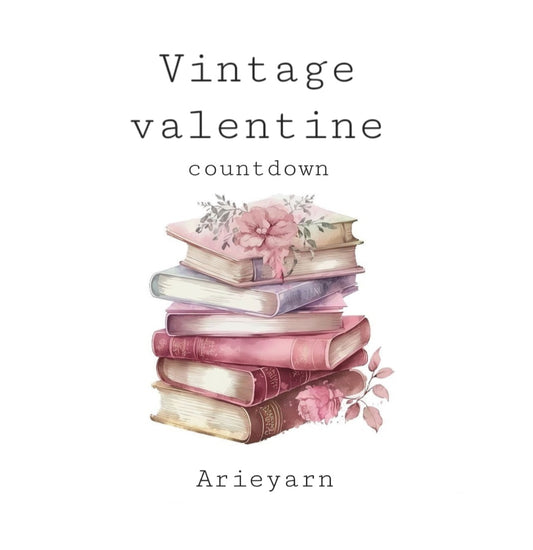 Vintage valentine countdown