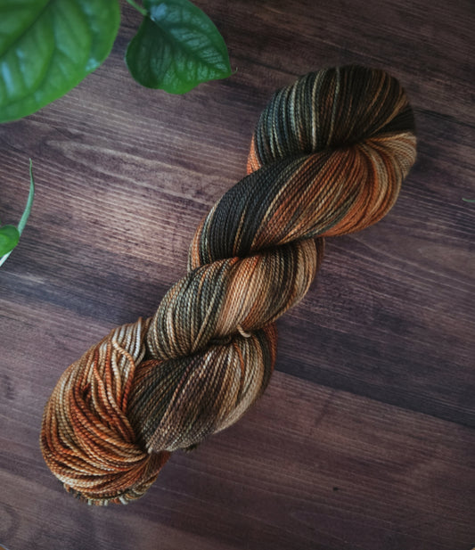 Merinosock twist - Autumn harvest