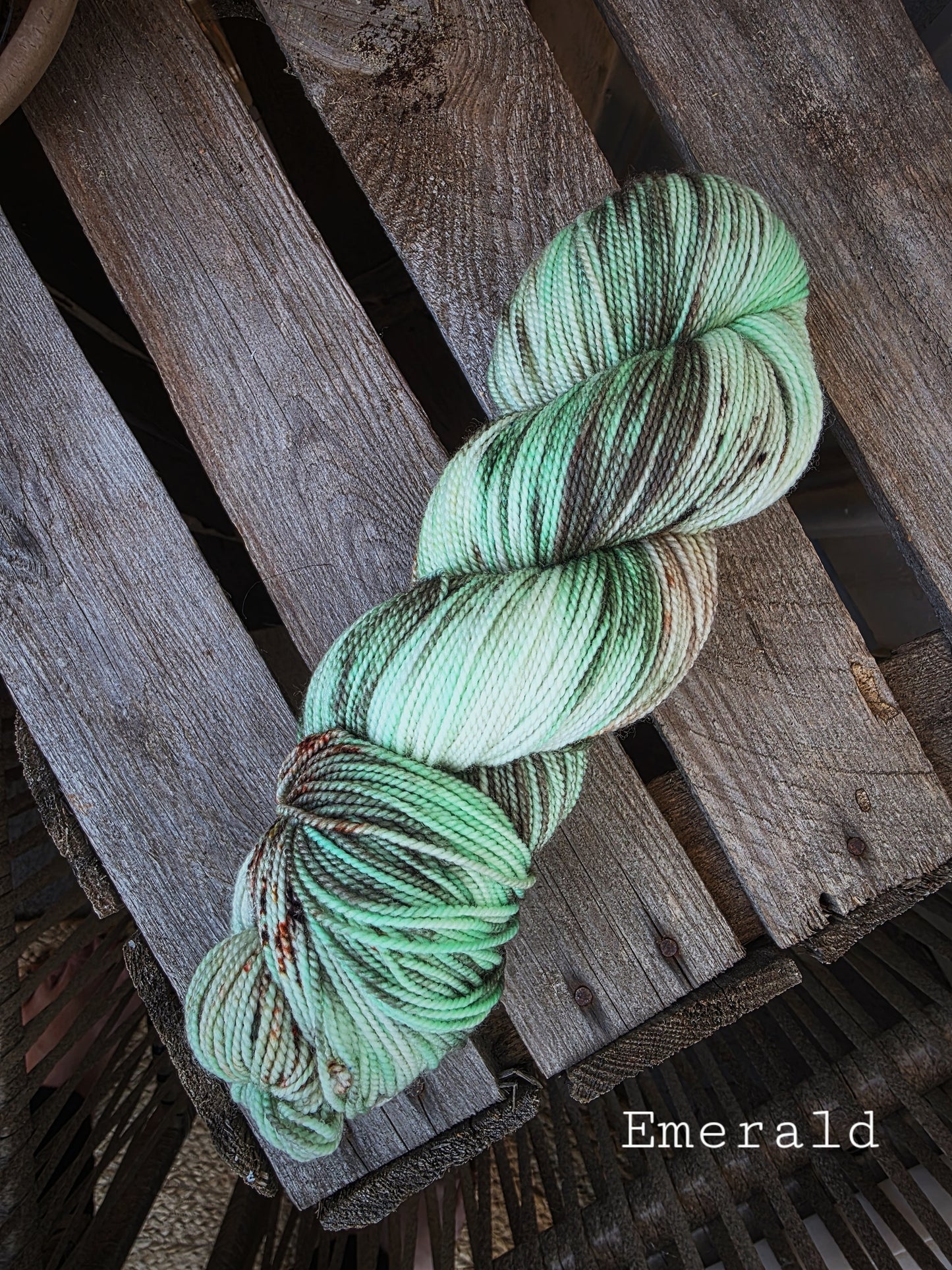 Merinosock twist- Emerald
