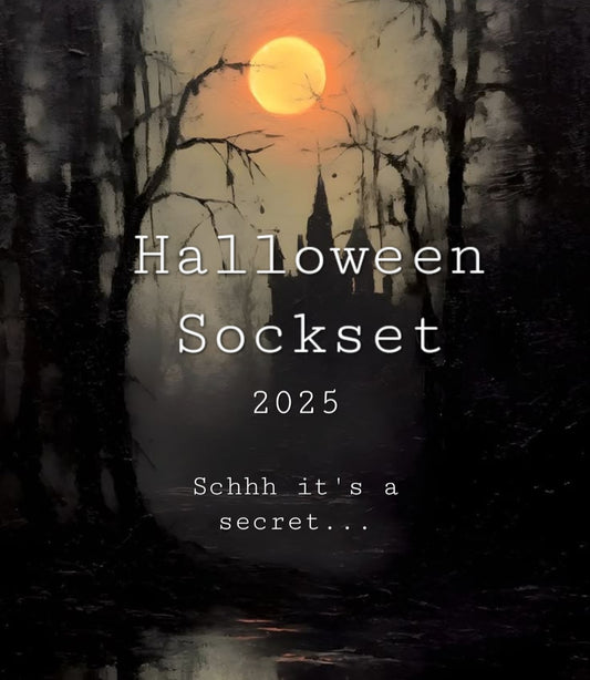 Halloween Socks - schh it's a secret...