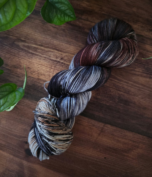Merinosock twist - Autumn dusk