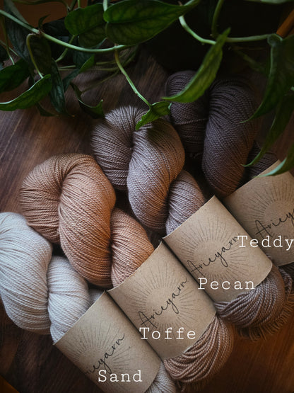 Merinosock twist - Toffe