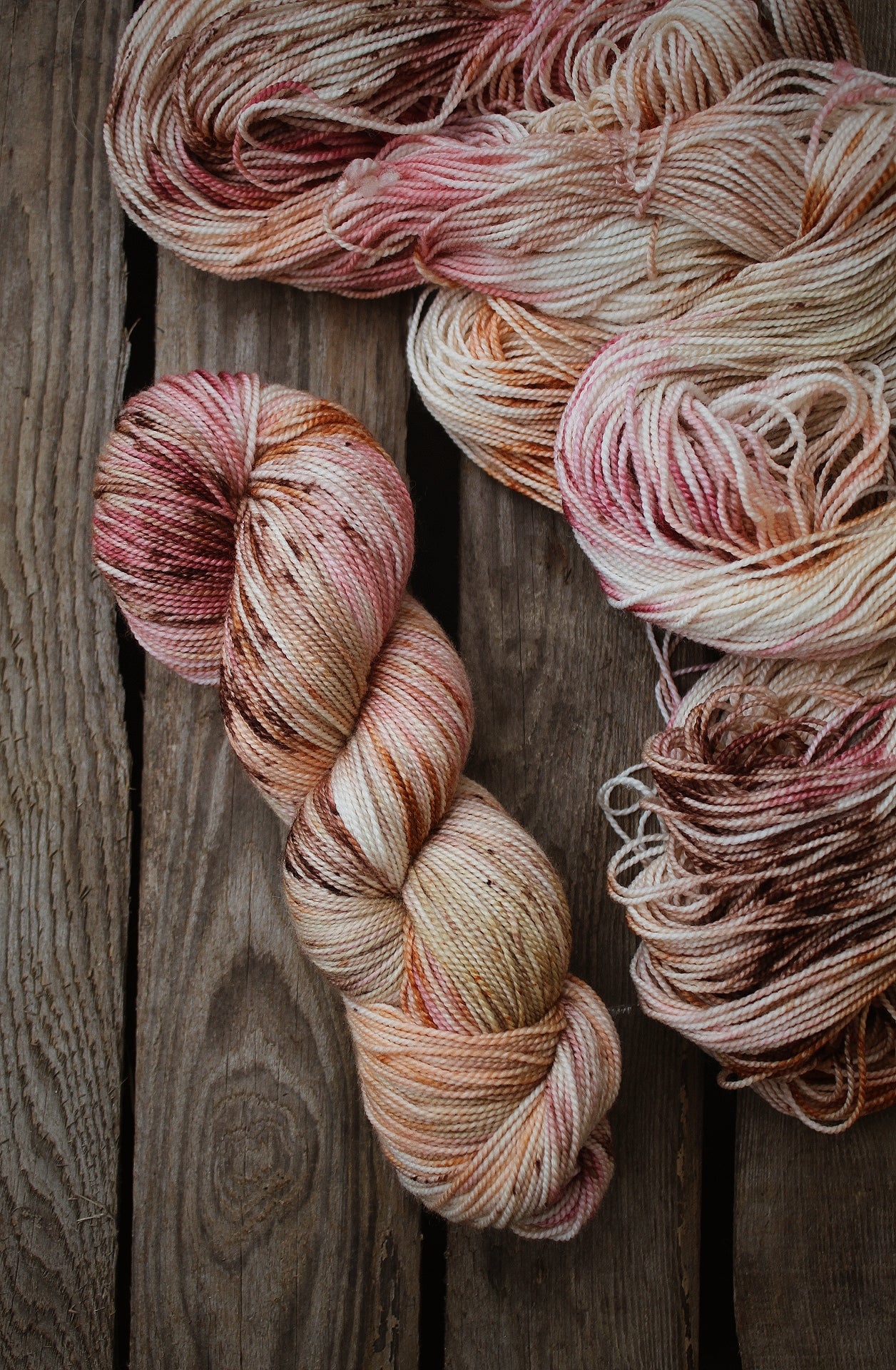 Merinosock twist - Whimsical garden
