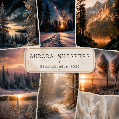 AURORA WHISPERS - Minikalender 2026