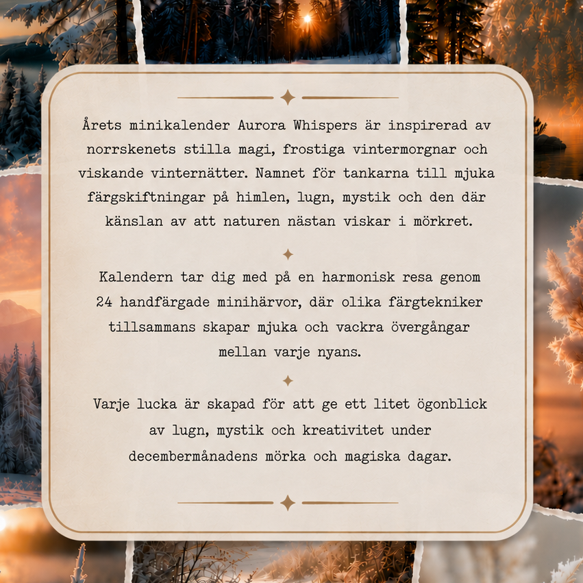 AURORA WHISPERS - Minikalender 2026